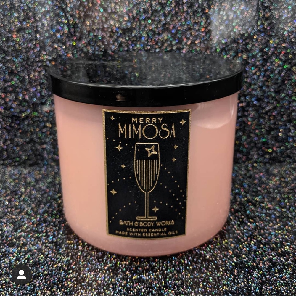 Merry Mimosa Bath & Body Works 3 wick Candle *NEW*